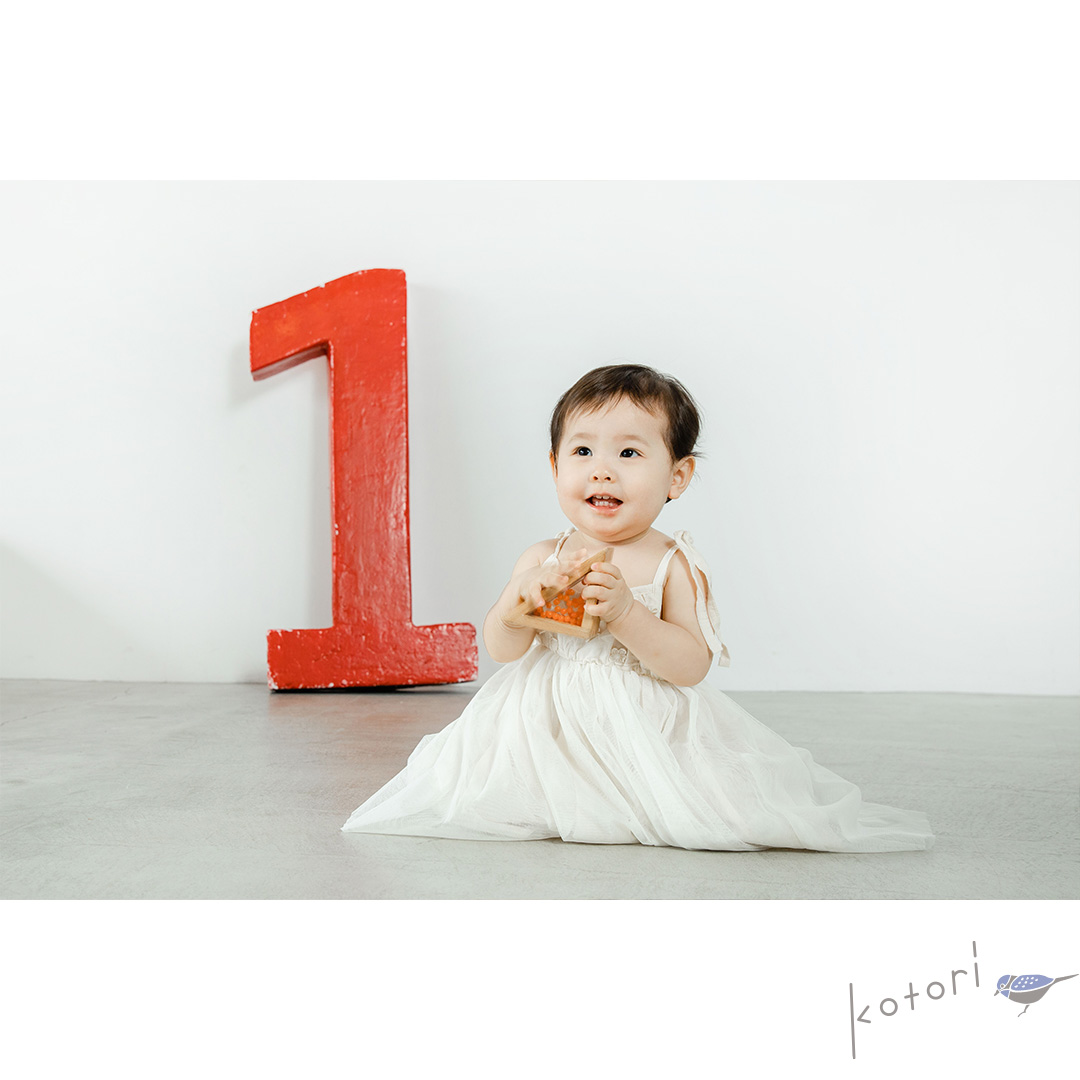 1歳誕生日撮影　１歳バースデー撮影　富山