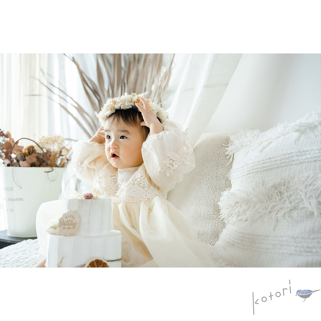 1歳バースデー撮影　記念日撮影　誕生日　一歳