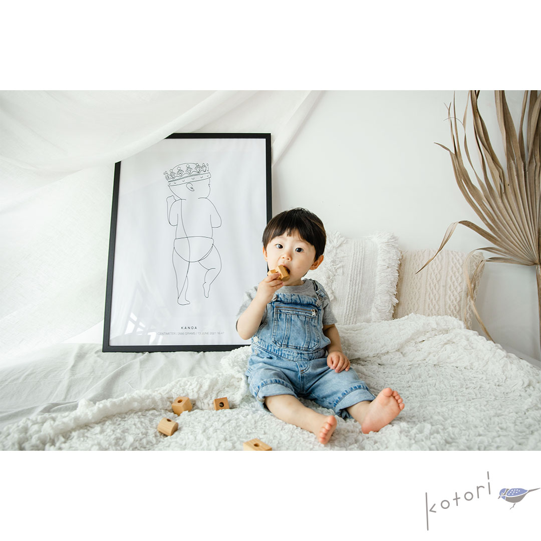 1歳誕生日撮影　1歳バースデー撮影　1歳記念日撮影　富山