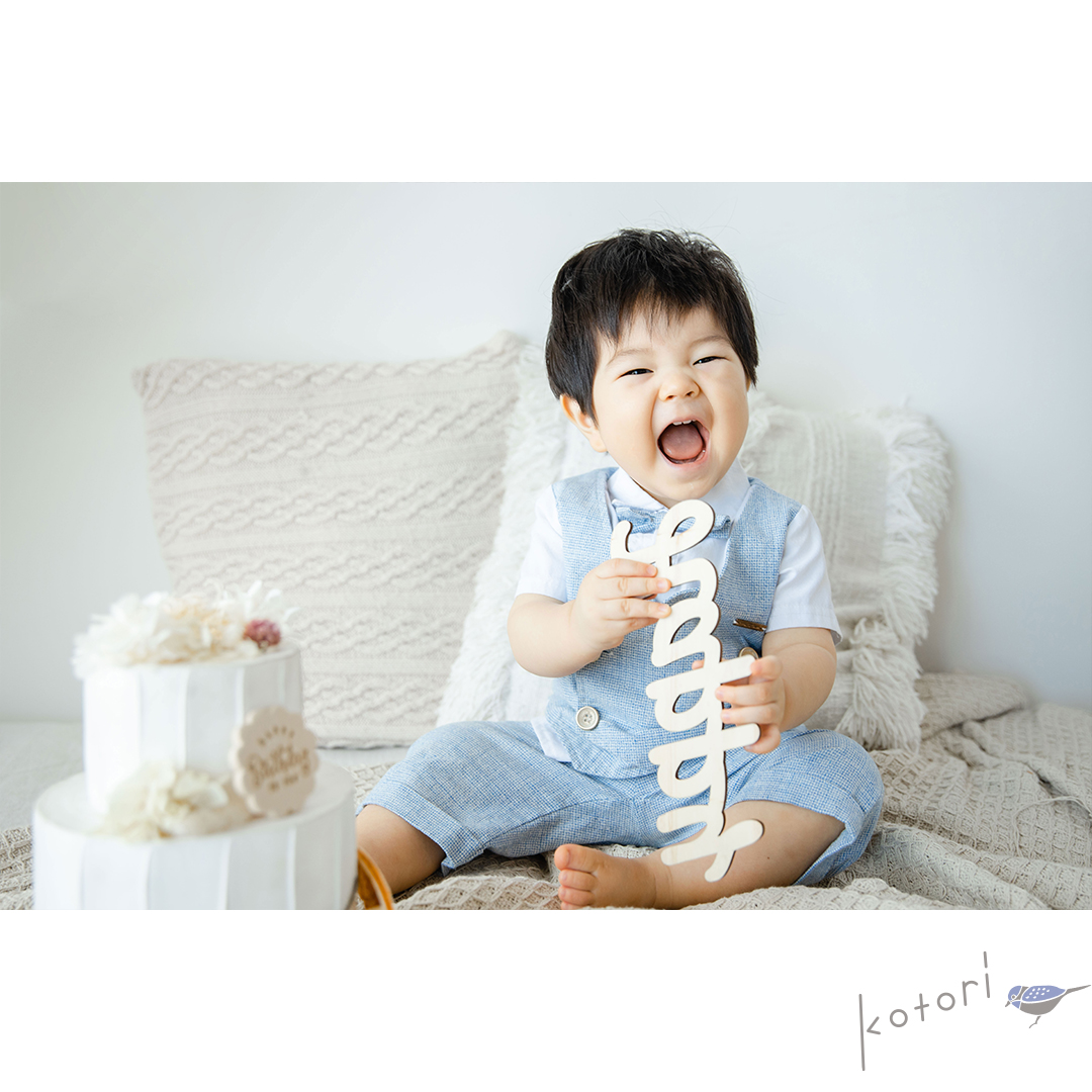 1歳バースデー　バースデーフォト　富山