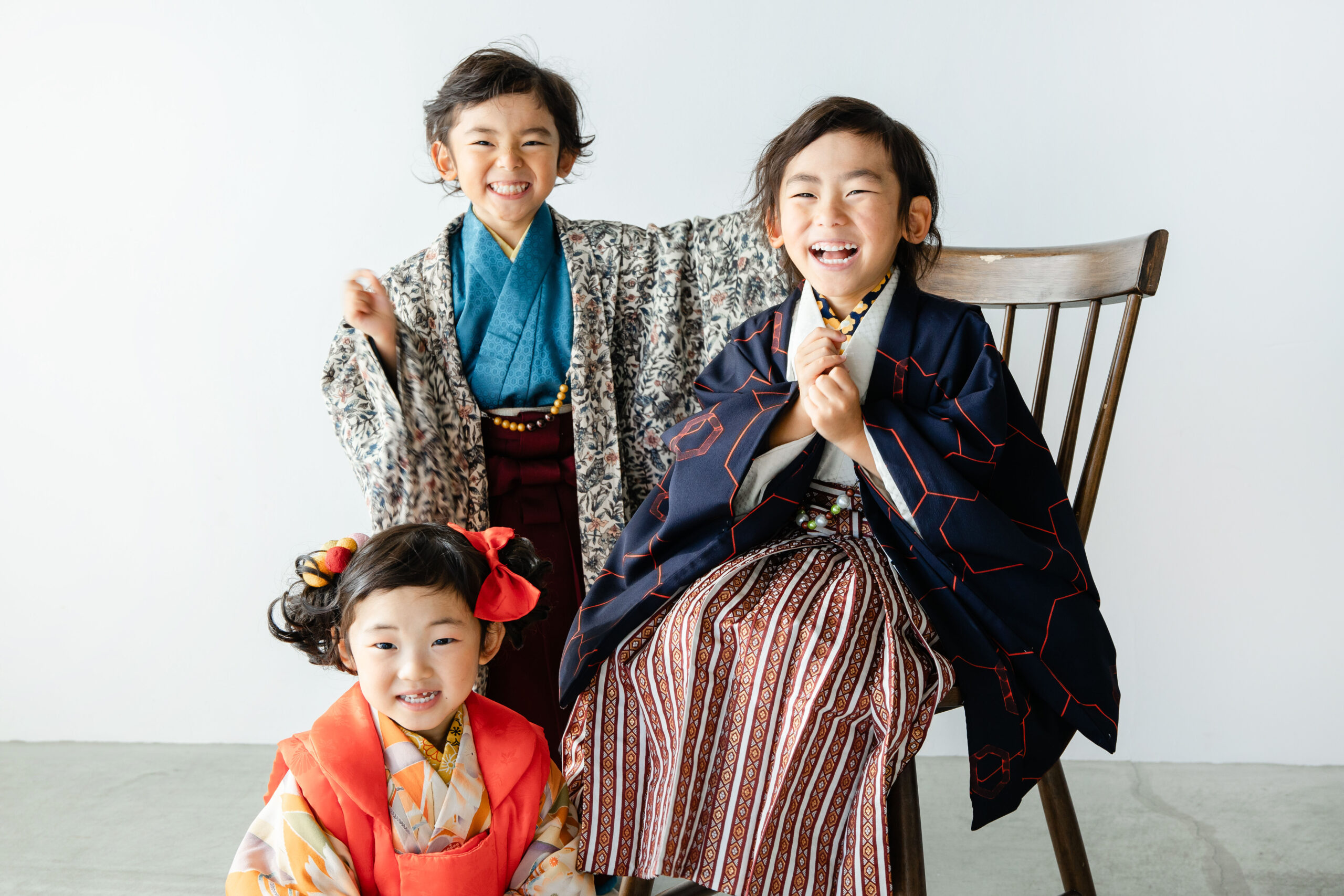 753　七五三　家族写真