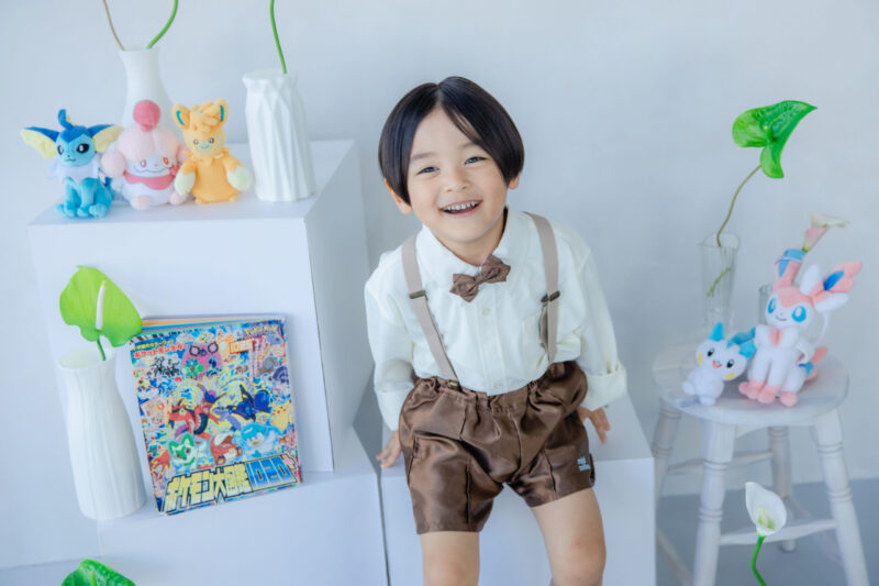 とびっきりの笑顔で☺️（七五三撮影）