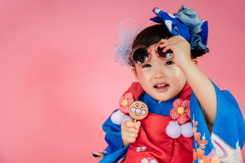 サングラスからチラリ🕶️💕（七五三撮影）