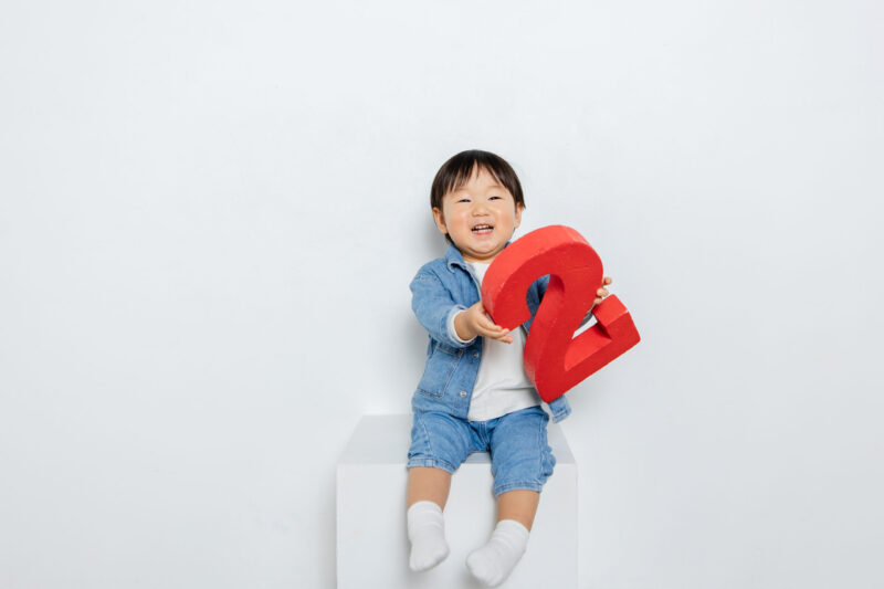 みてみて！２歳になったよ！⭐️（２歳バースデー）