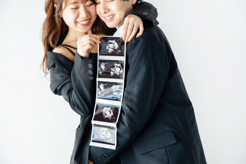 エコー写真と共に🌼（マタニティ撮影）