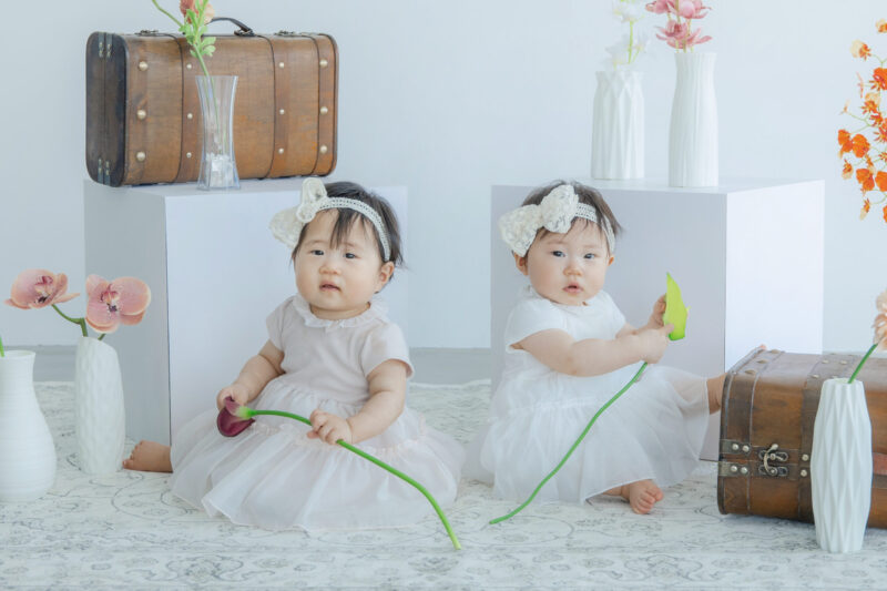 かわいさ２倍💕（１歳バースデー撮影）