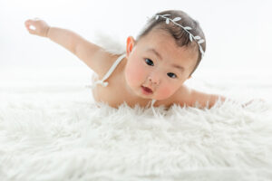 赤ちゃん天使👼✨（100日祝い撮影）