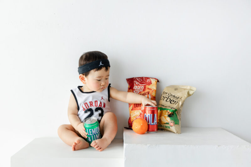 夢はバスケ選手？🏀（1歳バースデー撮影）